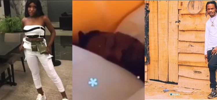 Elated Lady Shares Video Of Naira Marley After They Allegedly Spent The Night Together