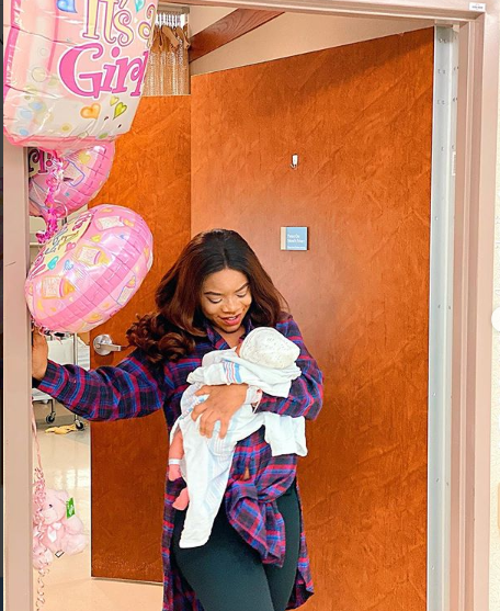 Laura Ikeji Finally Confirms Birth Of New Baby, Unveils Face