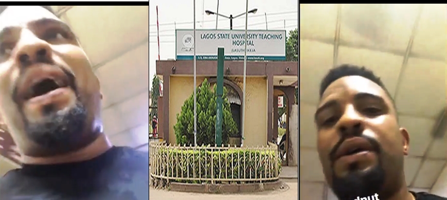 Actor Ebisan cries out from LASUTH Emergency unit after witnessing ‘incompetence practice’