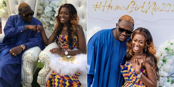 Actress Fella Makafui collapses at her traditional wedding