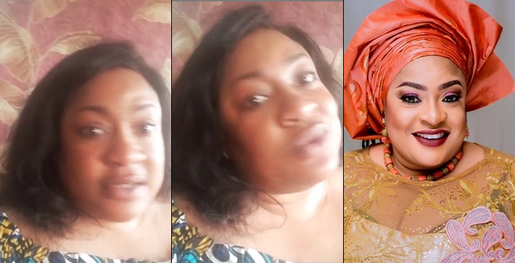 Foluke Daramola debunks the news of her death, placed curses on rumor mongers
