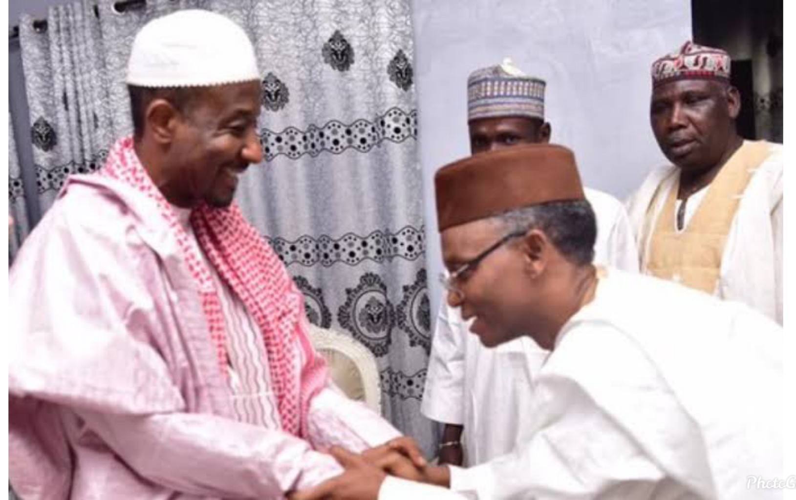 El-Rufai meets dethroned Emir Sanusi in Nasarawa