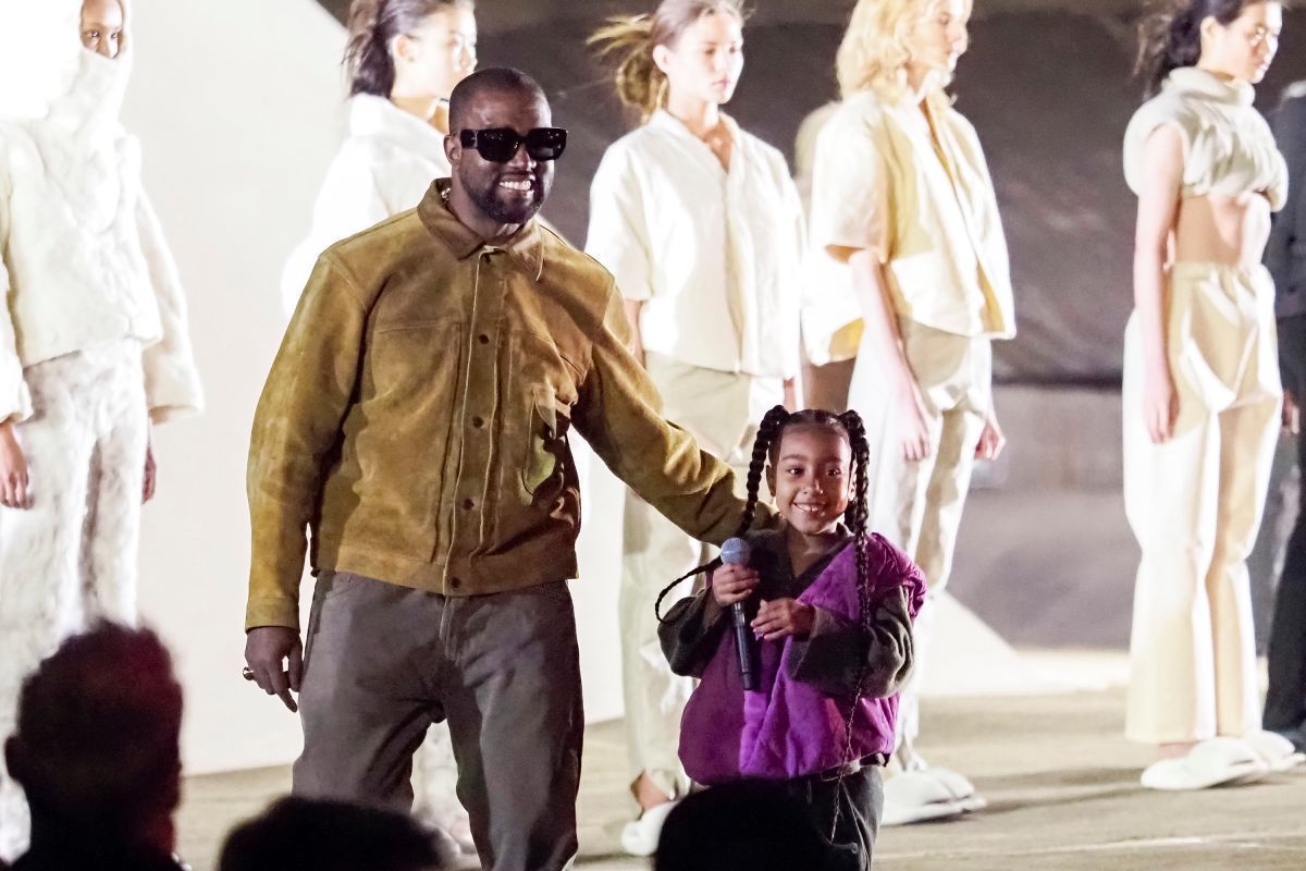 North West Delivers Surprise Performance At Paris Fashion Week Show