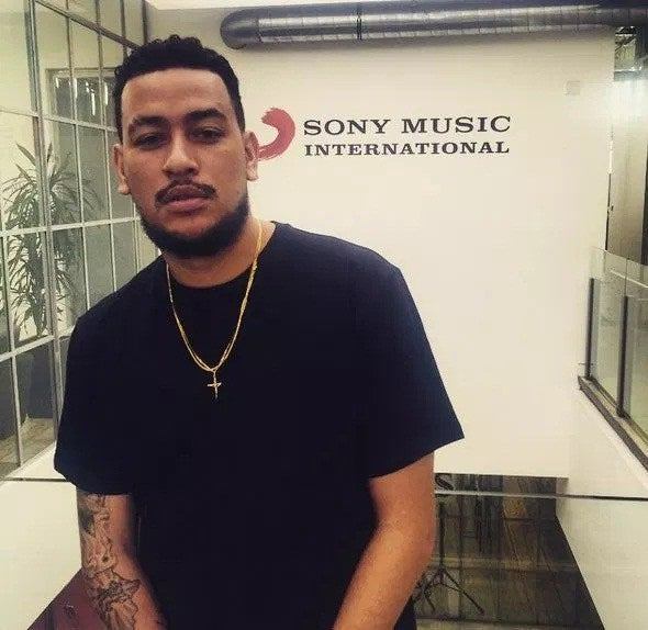 South African Rapper, AKA Lands On The Floor After Crowd Refused To Catch Him (Video)