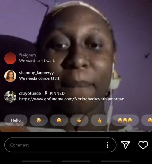 cynthia morgan