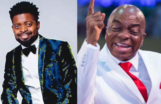 Basketmouth and David Oyedepo
