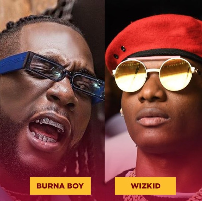 Burna Boy and Wizkid