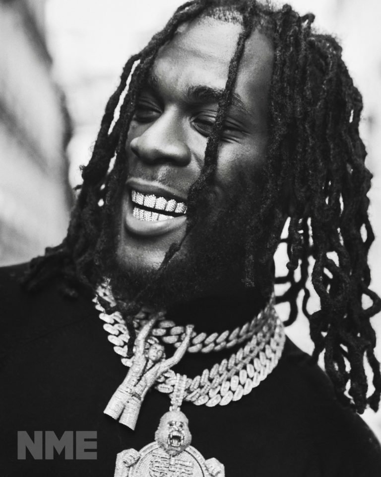 Burna Boy covers NME Magazine August 2020 Issue
