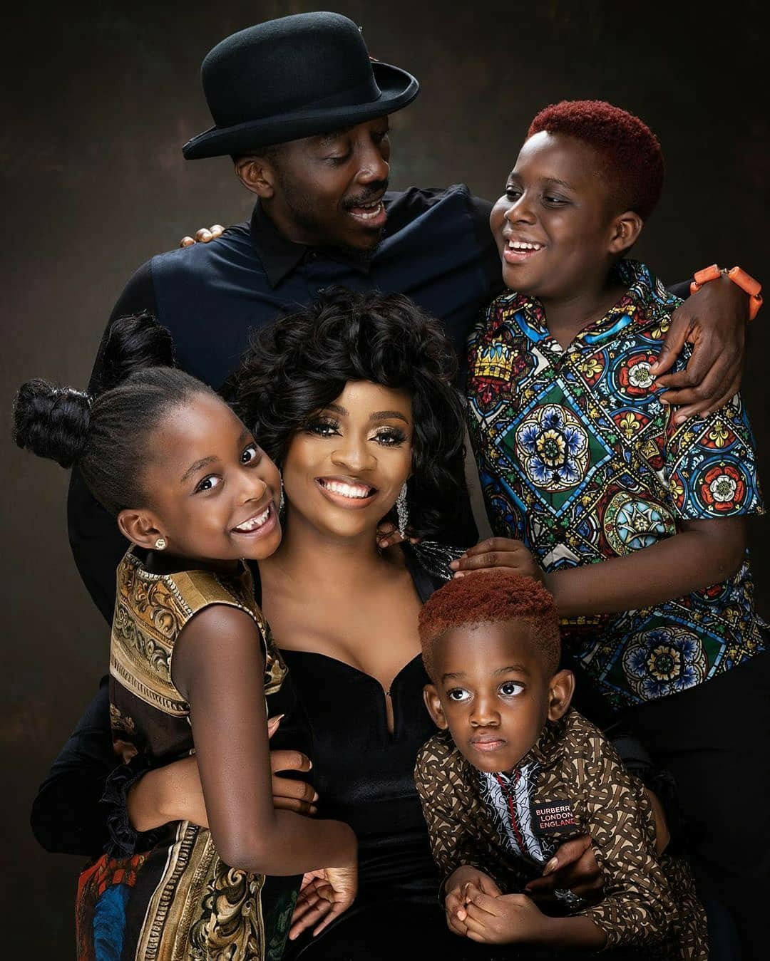 Bovi and wife celebrate their wedding anniversary with beautiful family photos