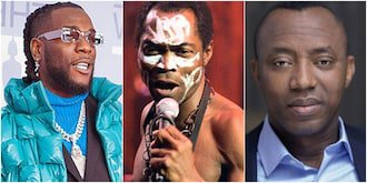 Burna Boy replies Omoyele Sowore after he compared him to Fela online