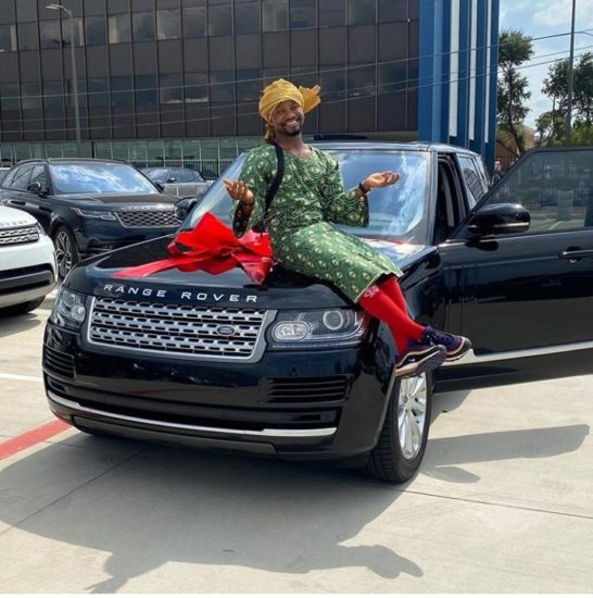 Comedian OluwaKaponeski AKA Mama Tobi acquires a Range Rover