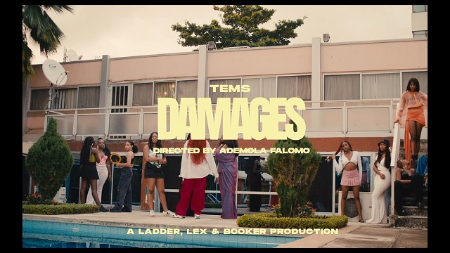 Tems Damages video