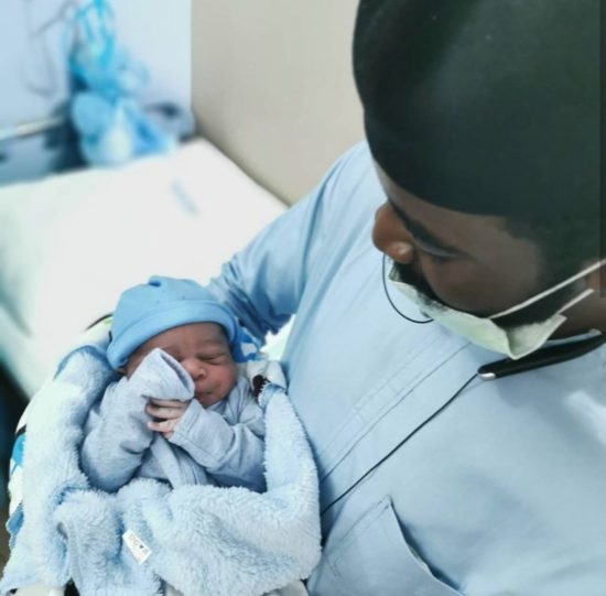 Ex-president, Goodluck Jonathan’s daughter, Faith welcomes baby boy (Photos)