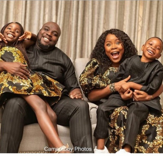 “I Usually Don’t Do This” – Omawumi Shares Rare Photos Of Her Husband And Kids