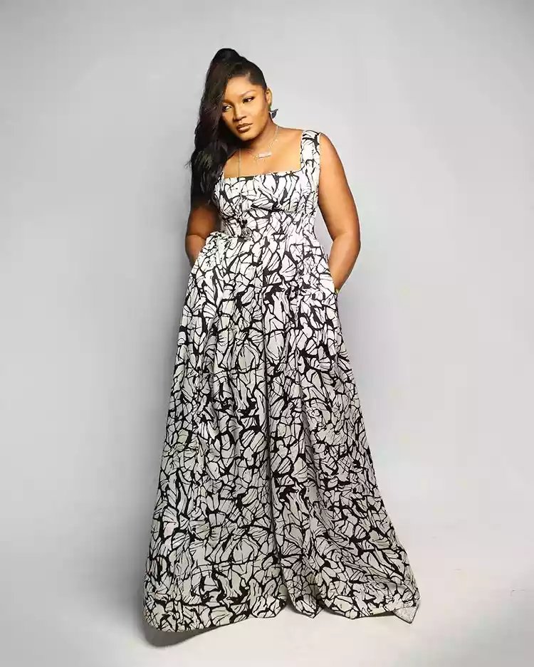 Omotola Jalade-Ekeinde and her first son pose in beautiful new photo
