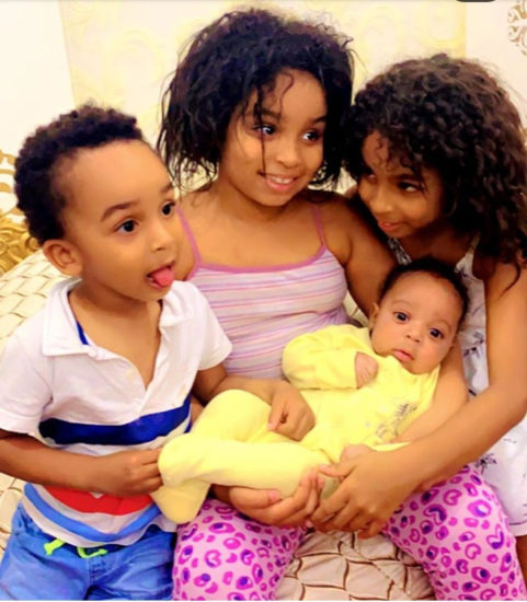 “The New Kids On The Block” – Ned Nwoko Shares Cute Photos Of His Young Children