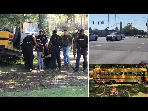 11-Year-Old Boy Steals School Bus, Crashes It During Chase By Police In US (Photos)