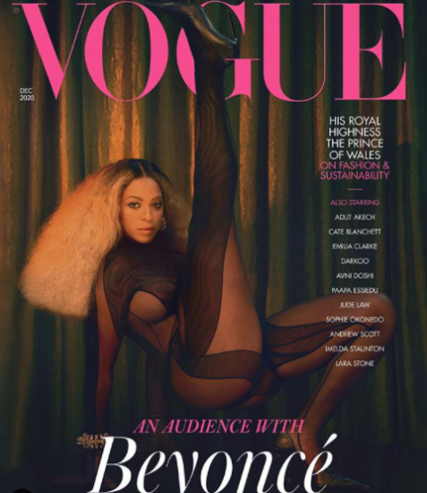 Beyoncé covers December issue of British Vogue (photos)