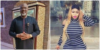 Dino Melaye reacts after socialite Roman Goddess visited him at the hotel and called him ‘uncle’