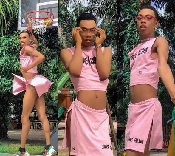 Nigerian crossdresser, James Brown celebrates closure of his homosexuality case
