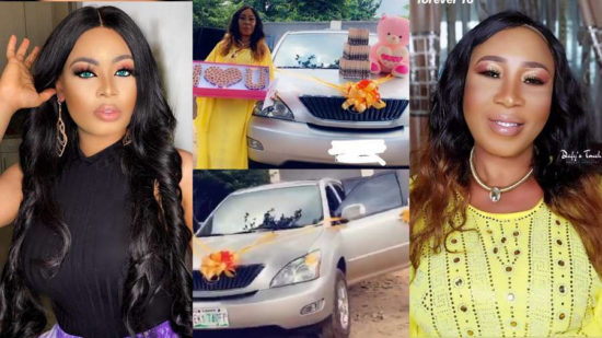 Nina buys her mother a car for her 60th birthday (video)