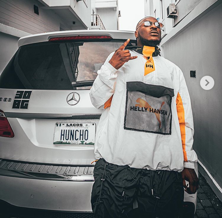“Weyrey My Babe Never Even See Space” – Peruzzi Replies Fan Who Begged Davido For Space On His Private Jet