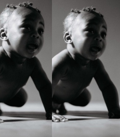 Davido releases first photos of his son, Ifeanyi on “ABT” album cover