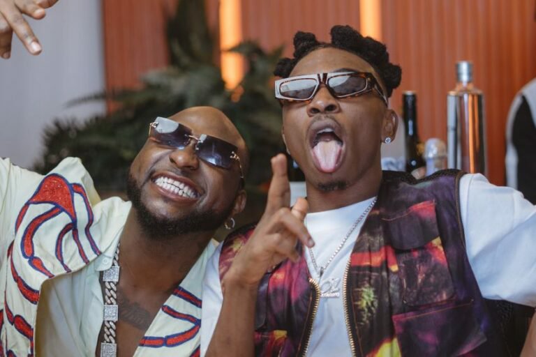 Davido shares the first message between him and Mayorkun