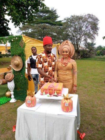 Photos From The Marriage Ceremony of Ultimate Love’s Chris Adah and Chris Obaoye wed