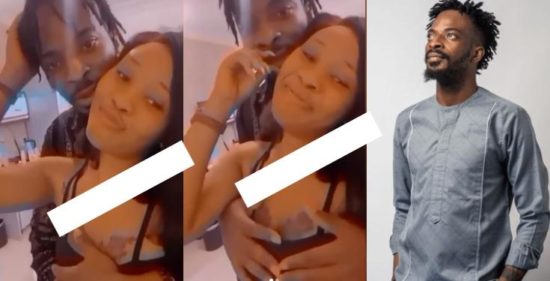 Video of married singer, 9ice, pressing a lady’s boobs surfaces online