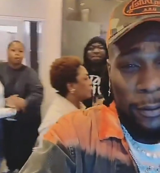 “You are looking at the champion” Burna boy says as he celebrates his Grammy nomination with his family