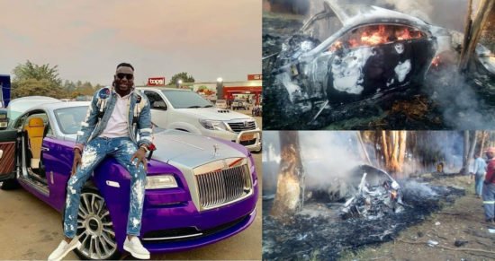 Zimbabwean socialite ‌Genuis ‘Ginimbi’ Kadungure dies in fatal Rolls Royce crash (Photos/Video)