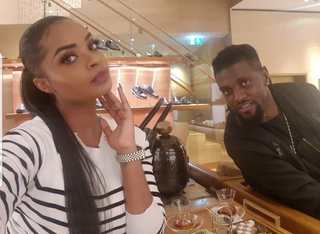 Emmanuel Adebayor accuses ex-girlfriend Dillish Mathews of being a liar and cheat as he narrates what she allegedly did when they were together
