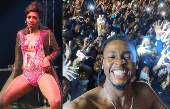 Ugandan musician, Cindy Sanyu brands Omah Lay an ‘idiot’ for posting about his successful concert in Uganda