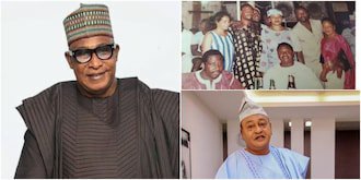 Veteran actor, Adebayo Salami shares throwback photo with Jide Kosoko