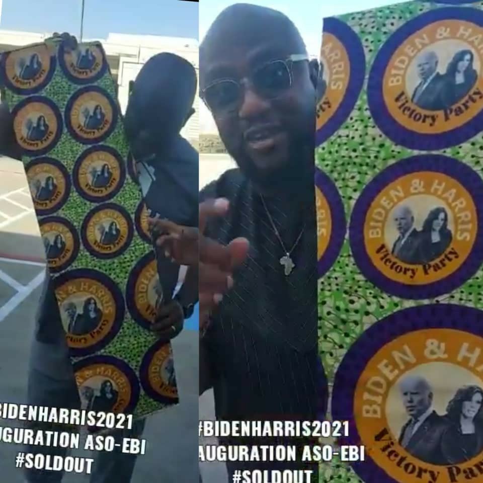 Nigerians design an Aso-Ebi for the Biden/Harris inauguration this Wednesday