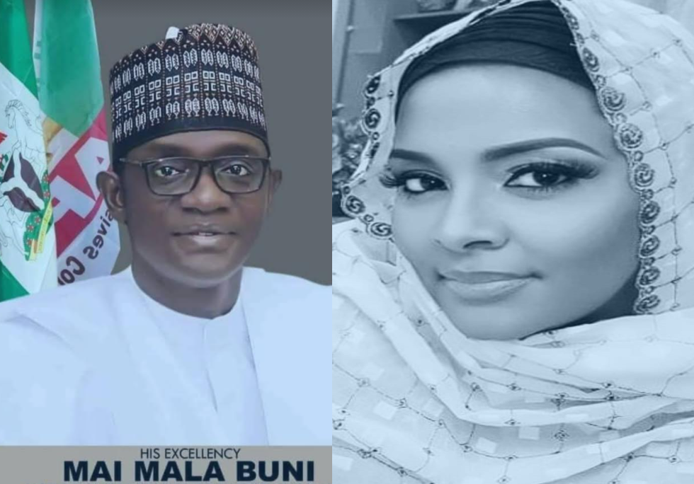Late HOS Sani Abacha’s Daughter Gumsu Quietly Remarries Yobe State Gov Mai Mala Buni
