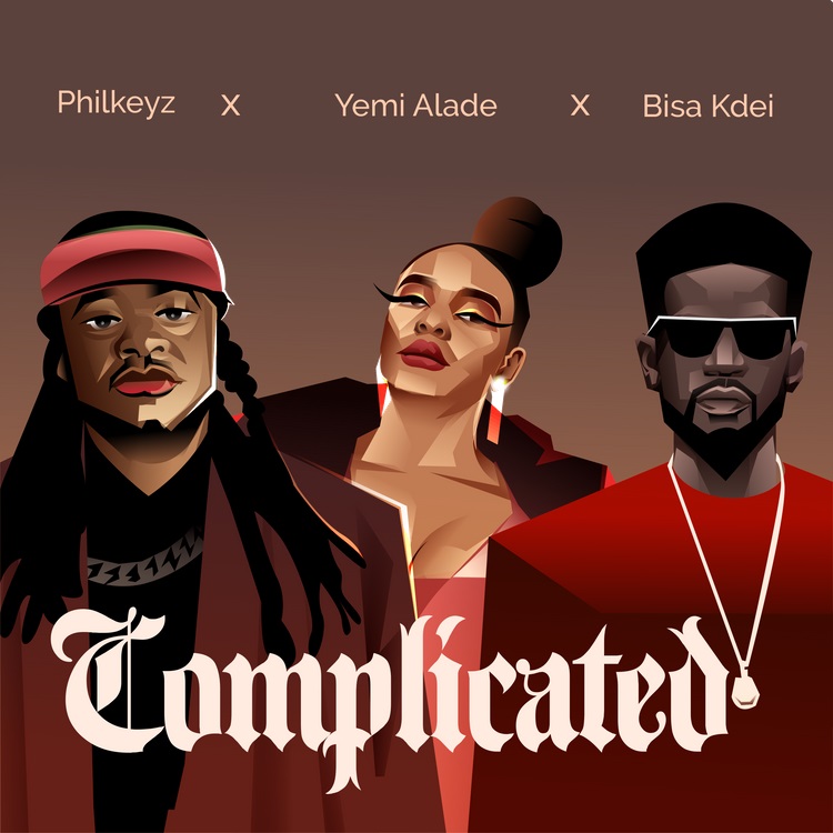 Philkeyz Complicated ft Yemi Alade and Bisa Kdei mp3