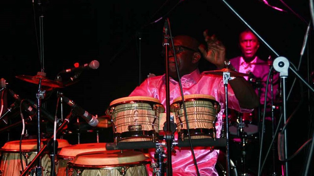 Jazz percussionist, Olalekan Babalola.
