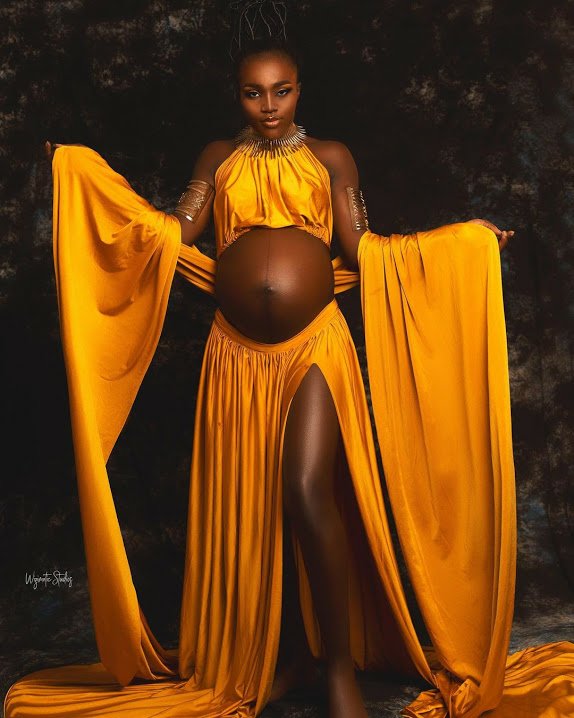 Actress Bukunmi Oluwasina Shows Off Beautiful Baby Bump