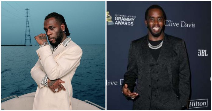 #Grammy’s: “You did it king” Diddy sends message to BurnaBoy