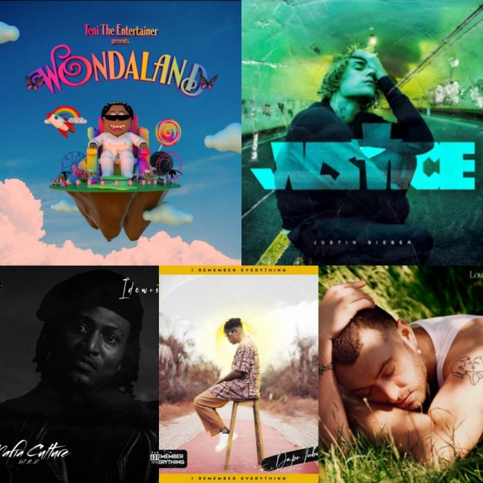 Here are some ALBUMS arriving by midnight tonight