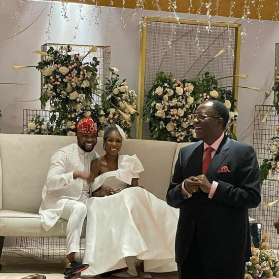Media personality Debola Williams weds daughter of former Ogun state governor Gbenga Daniels (photos)