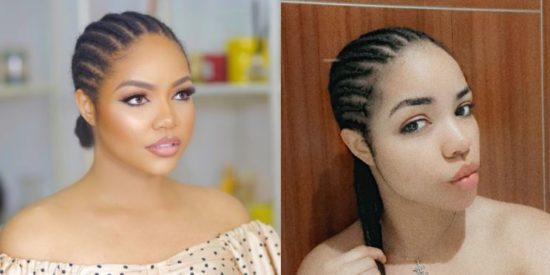 Nengi shares touching story of how a 13-year-old girl prayed for her and made her cornrows (photos)