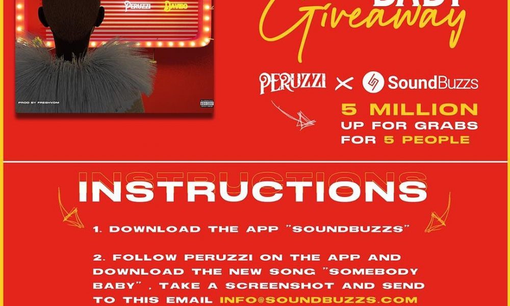 Peruzzi ft Davido Somebody Baby