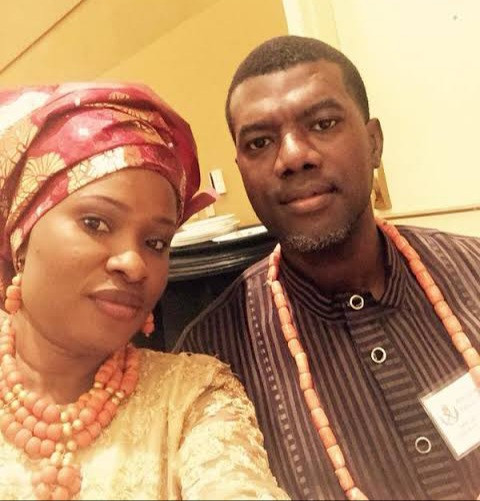 Reno Omokri’s Wife Replies A Follower Who Called Reno Her ‘Crush’