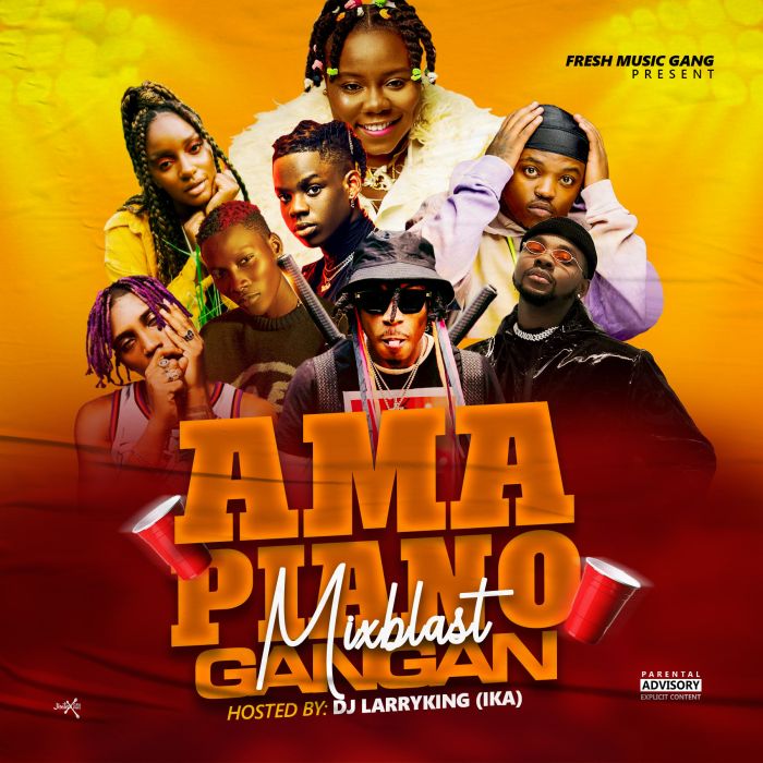 DJ Mix: DJ Larryking (Ika) – Amapiano Gangan Mixblast