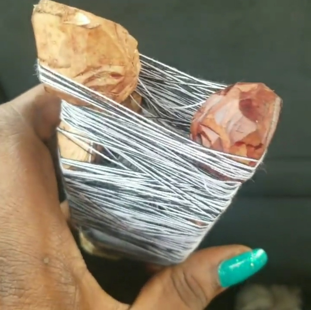 “Since men have decided to misbehave, we are ready for them” Sex therapist says as she ties and buries male and female statues to bind lovers forever (video)