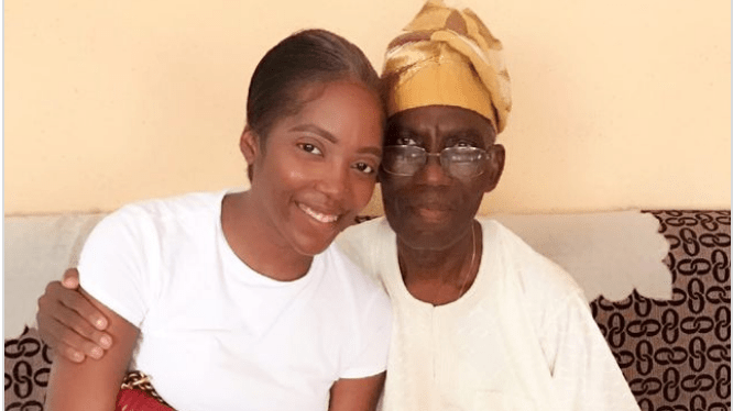 Breaking News: Popular Nigerian singer, Tiwa Savage’s father is dead
