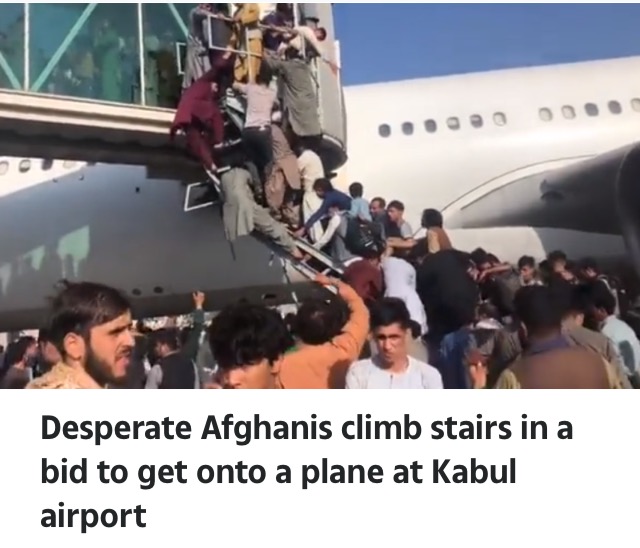 Afghan Stowaways Fall To Death After Clinging To Plane